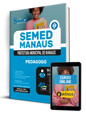 Apostila SEMED MANAUS 2025 - Pedagogo - Imagem 1