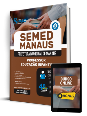 Apostila SEMED MANAUS 2025 - Professor - Educação Infantil - Imagem 1