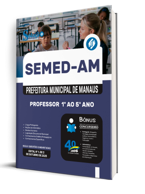 Apostila SEMED-AM 2025 - Professor - 1º ao 5º Ano - Imagem 2