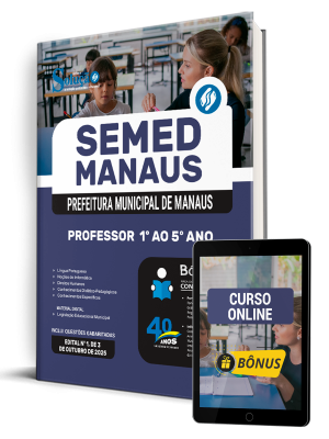 Apostila SEMED MANAUS 2025 - Professor - 1º ao 5º Ano - Imagem 1