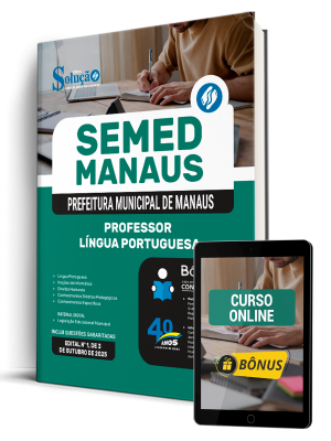 Apostila SEMED MANAUS 2025 - Professor - Língua Portuguesa - Imagem 1