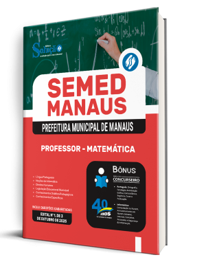 Apostila SEMED MANAUS 2025 - Professor - Matemática - Imagem 2