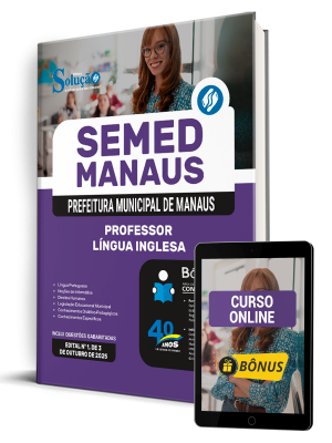 Apostila SEMED MANAUS 2025 - Professor - Língua Inglesa - Imagem 1