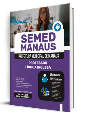Apostila SEMED MANAUS 2025 - Professor - Língua Inglesa - Imagem 2