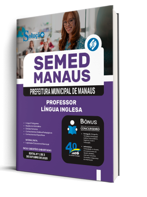 Apostila SEMED MANAUS 2025 - Professor - Língua Inglesa - Imagem 2