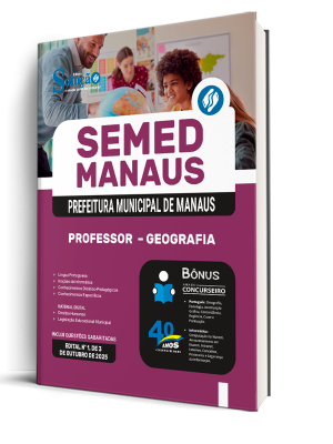 Apostila SEMED MANAUS 2025 - Professor - Geografia - Imagem 2