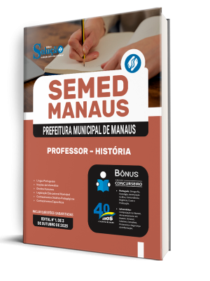 Apostila SEMED MANAUS 2025 - Professor - História - Imagem 2