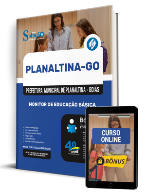 Apostila Prefeitura de Planaltina - GO 2025 - Monitor de Educação Básica - Imagem 1