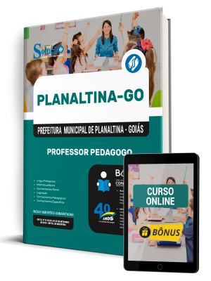 Apostila Prefeitura de Planaltina - GO 2025 - Professor Pedagogo - Imagem 1