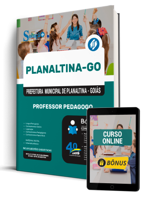 Apostila Prefeitura de Planaltina - GO 2025 - Professor Pedagogo - Imagem 1