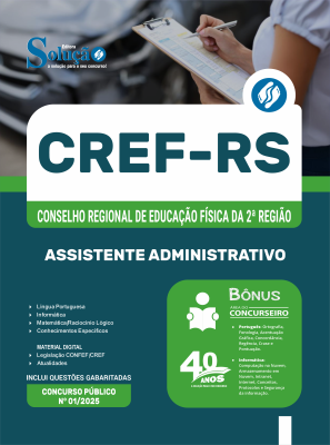 Apostila CREF-RS 2025 - Agente de Fiscalização - Imagem 3