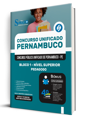 Apostila Concurso Unificado Pernambuco 2025 - Bloco 1 - Nível Superior - Pedagogo - Imagem 2
