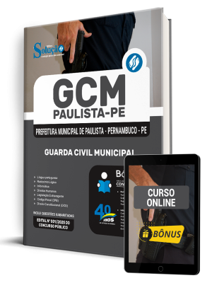 Apostila Prefeitura de Paulista - PE 2025 - Guarda Civil Municipal - Imagem 1