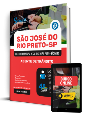 Apostila Prefeitura de São José do Rio Preto - SP 2025 - Agente de Trânsito - Imagem 1