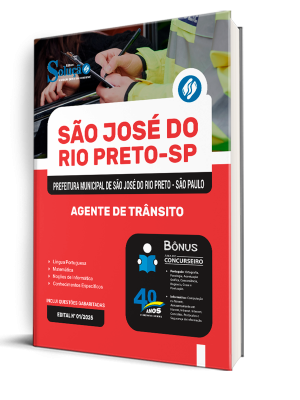 Apostila Prefeitura de São José do Rio Preto - SP 2025 - Agente de Trânsito - Imagem 2