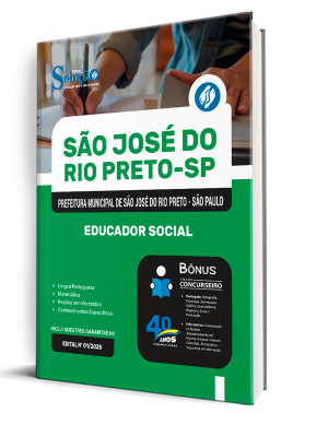 Apostila Prefeitura de São José do Rio Preto - SP 2025 - Educador Social - Imagem 2