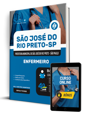 Apostila Prefeitura de São José do Rio Preto - SP 2025 - Enfermeiro - Imagem 1