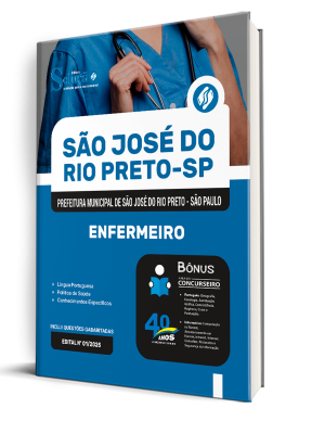 Apostila Prefeitura de São José do Rio Preto - SP 2025 - Enfermeiro - Imagem 2