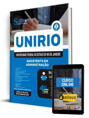 Apostila UNIRIO 2025 - Assistente em Administração - Imagem 1