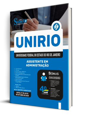 Apostila UNIRIO 2025 - Assistente em Administração - Imagem 2