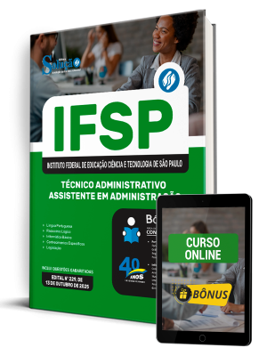 Apostila IFSP 2025 - Técnico Administrativo - Assistente em Administração - Imagem 1