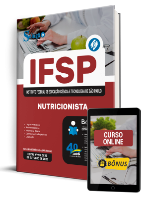 Apostila IFSP 2025 - Nutricionista - Imagem 1