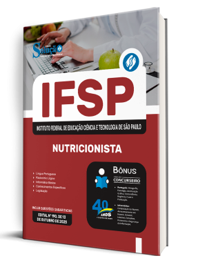 Apostila IFSP 2025 - Nutricionista - Imagem 2