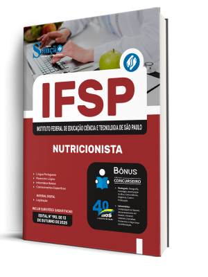 Apostila IFSP 2025 - Nutricionista - Imagem 2