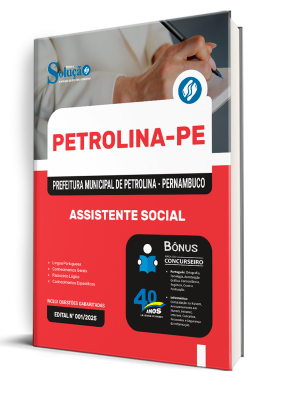 Apostila Prefeitura de Petrolina - PE 2025 - Assistente Social - Imagem 2