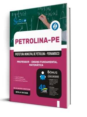 Apostila Prefeitura de Petrolina - PE 2025 - Professor de Anos Finais do Ensino Fundamental – Matemática - Imagem 2
