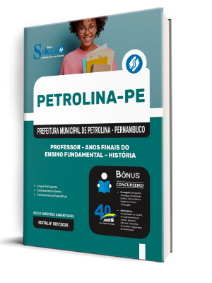 Apostila Prefeitura de Petrolina - PE 2025 - Professor de Anos Finais do Ensino Fundamental – História - Imagem 2