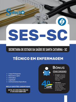 Apostila SES-SC 2025 - Técnico em Enfermagem - Imagem 3