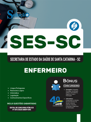 Apostila SES-SC 2025 - Enfermeiro - Imagem 3