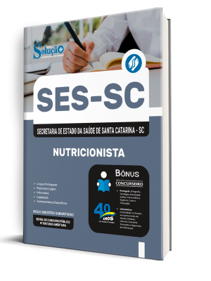 Apostila SES-SC 2025 - Nutricionista - Imagem 2