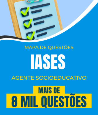 Mapa de Questões Online - IASES - Agente Socioeducativo - 8 Mil Questões - Imagem 1
