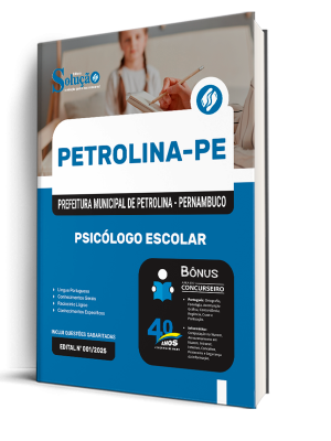 Apostila Prefeitura de Petrolina - PE 2025 - Psicólogo Escolar - Imagem 2