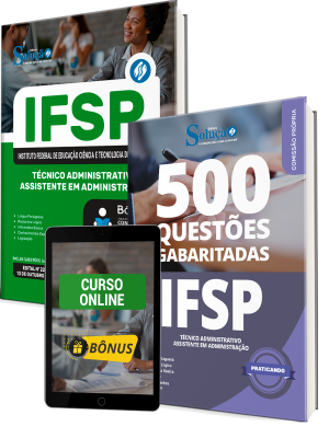 Combo IFSP 2026 - Técnico Administrativo - Assistente em Administração - Imagem 1