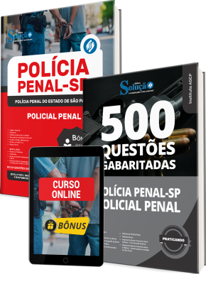 Combo Polícia Penal-SP 2025 - Policial Penal - Imagem 1