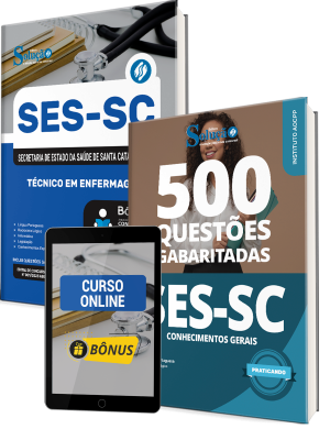 Combo SES-SC 2025 - Técnico em Enfermagem - Imagem 1