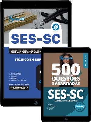 Combo SES-SC 2025 - Técnico em Enfermagem - Imagem 1