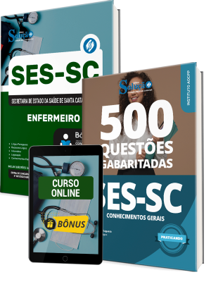Combo SES-SC 2025 - Enfermeiro - Imagem 1