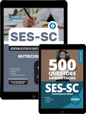 Combo SES-SC 2025 - Nutricionista - Imagem 1