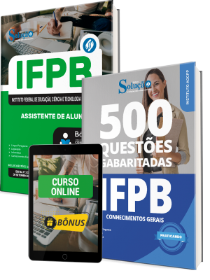 Combo IFPB 2025 - Assistente de Aluno - Imagem 1