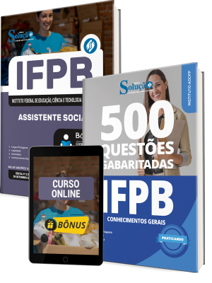 Combo IFPB 2025 - Assistente Social - Imagem 1