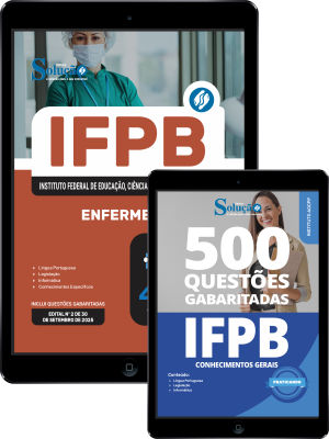 Combo IFPB 2025 - Enfermeiro - Imagem 1