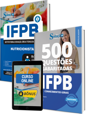 Combo IFPB 2025 - Nutricionista - Imagem 1