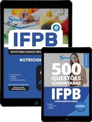 Combo IFPB 2025 - Nutricionista - Imagem 1