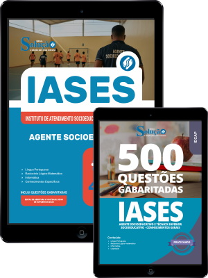 Combo IASES 2025 - Agente Socioeducativo - Imagem 1