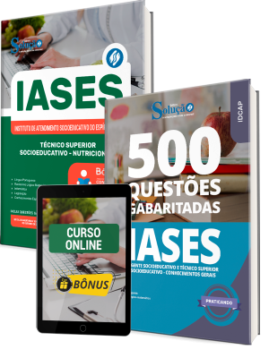 Combo IASES 2025 - Técnico Superior Socioeducativo - Nutricionista - Imagem 1