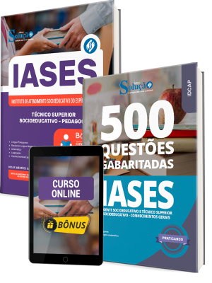 Combo IASES 2025 - Técnico Superior Socioeducativo - Pedagogia - Imagem 1